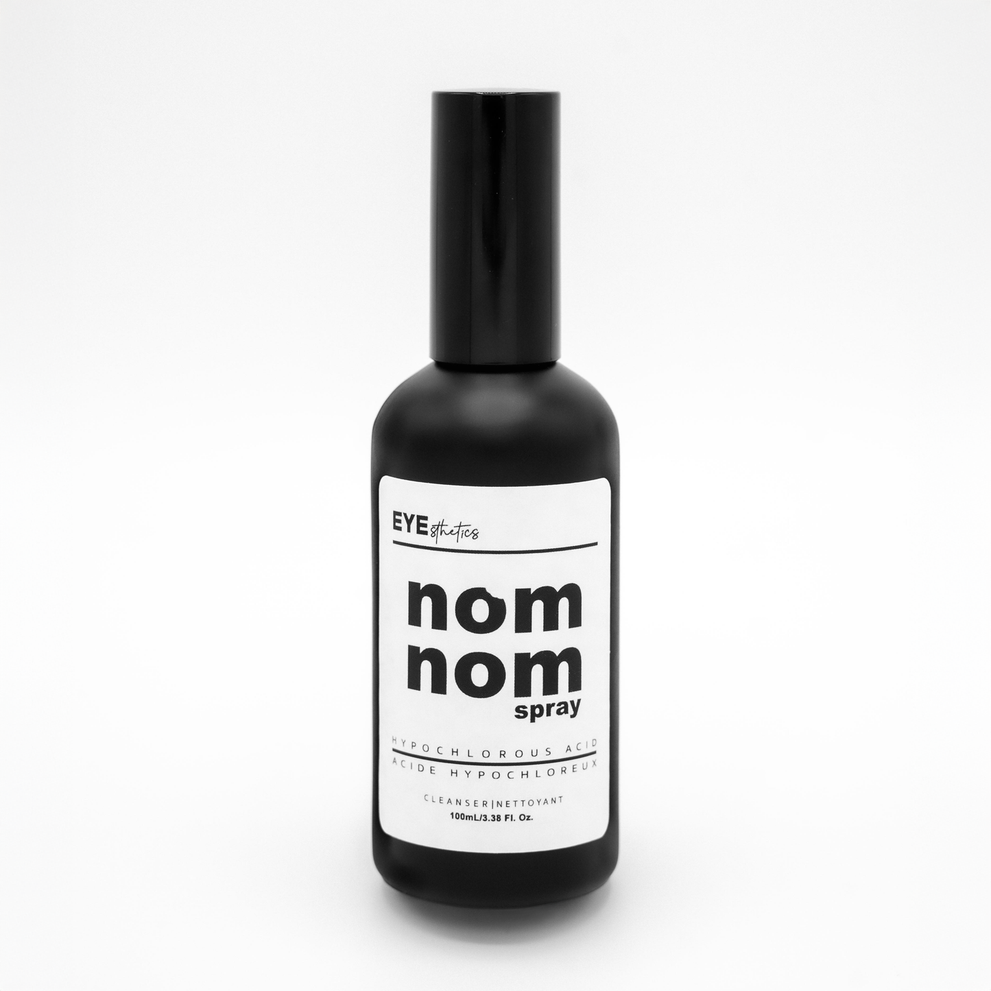 nom nom spray | hypochlorous acid cleansing spray for lid and lash hygiene